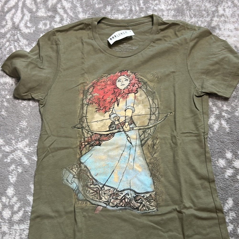 Disney Princess Merida Olive Graphic Tee